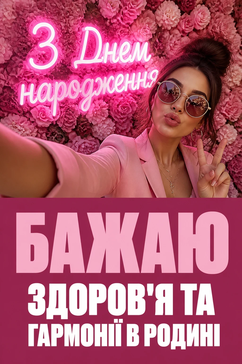 привітання з днем народження для жінок