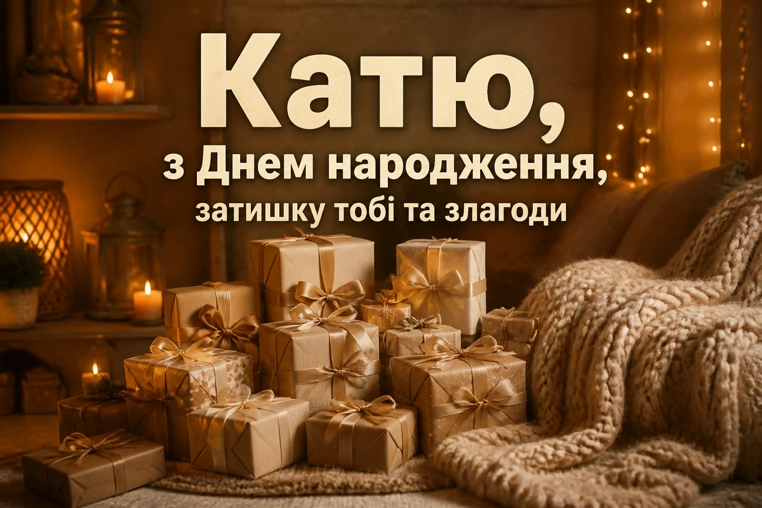 з днем народження катя