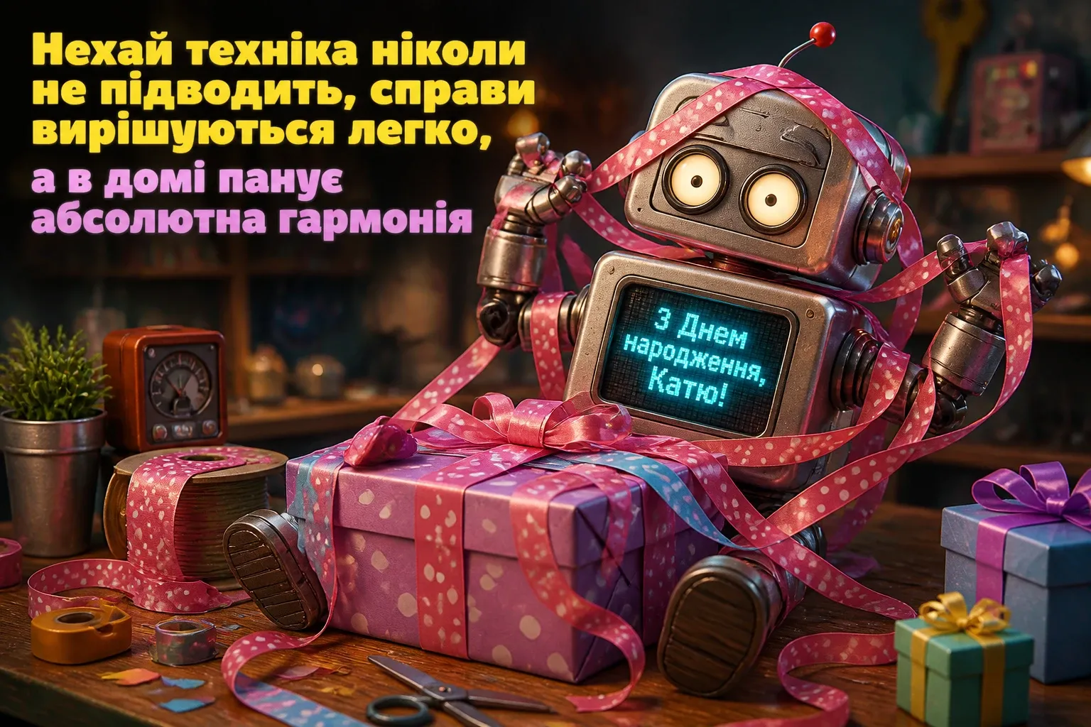з днем народження катя