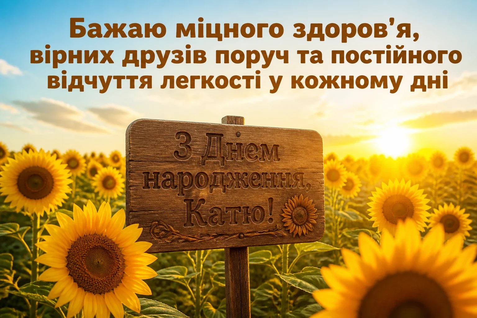 з днем народження катя