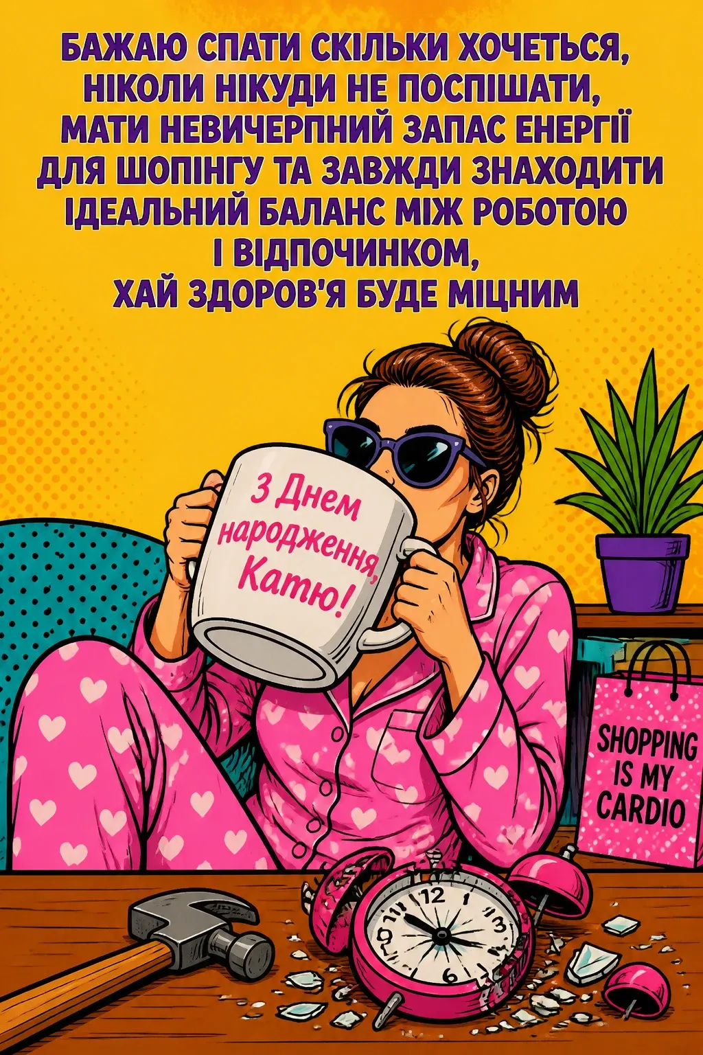 з днем народження катя