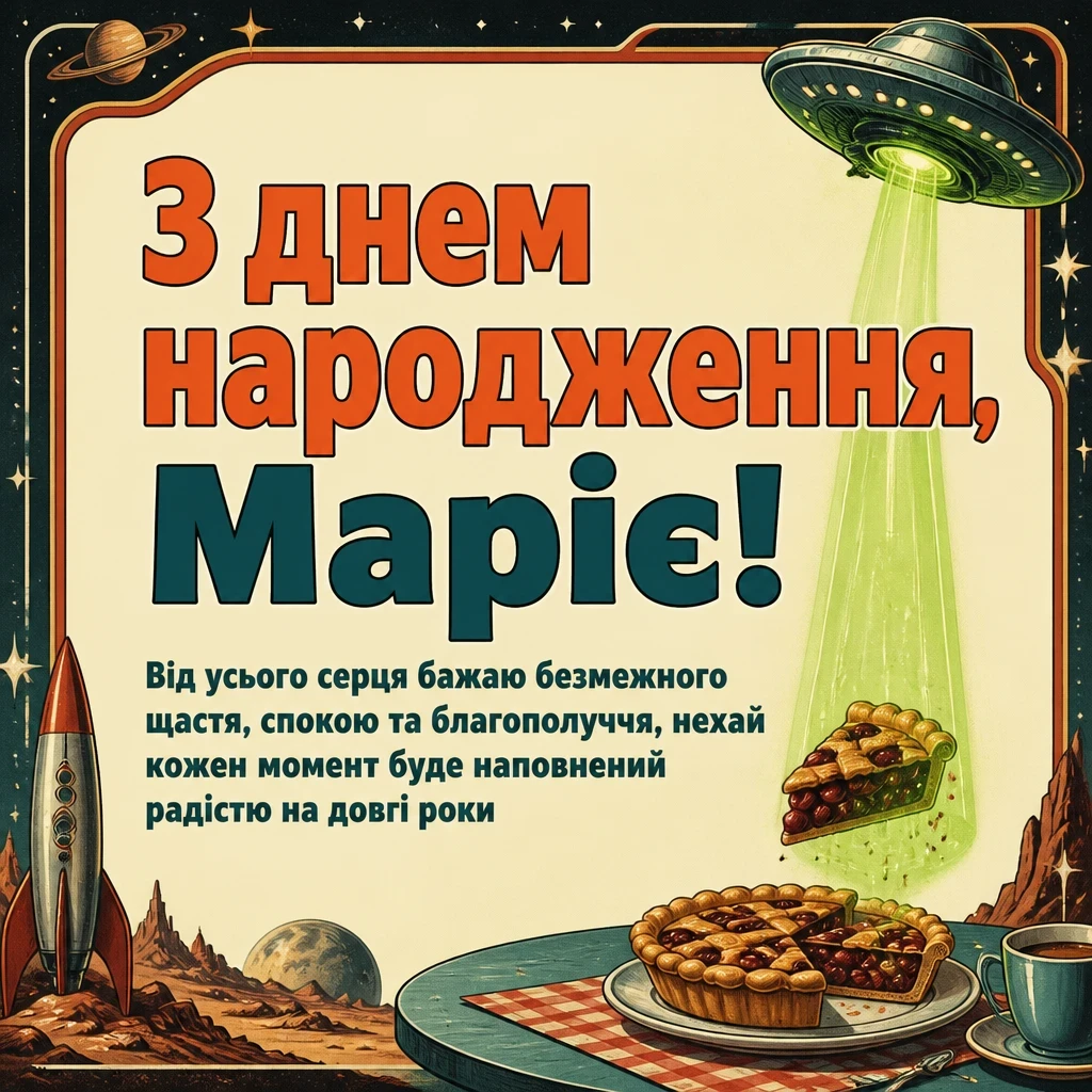 з днем народження марія