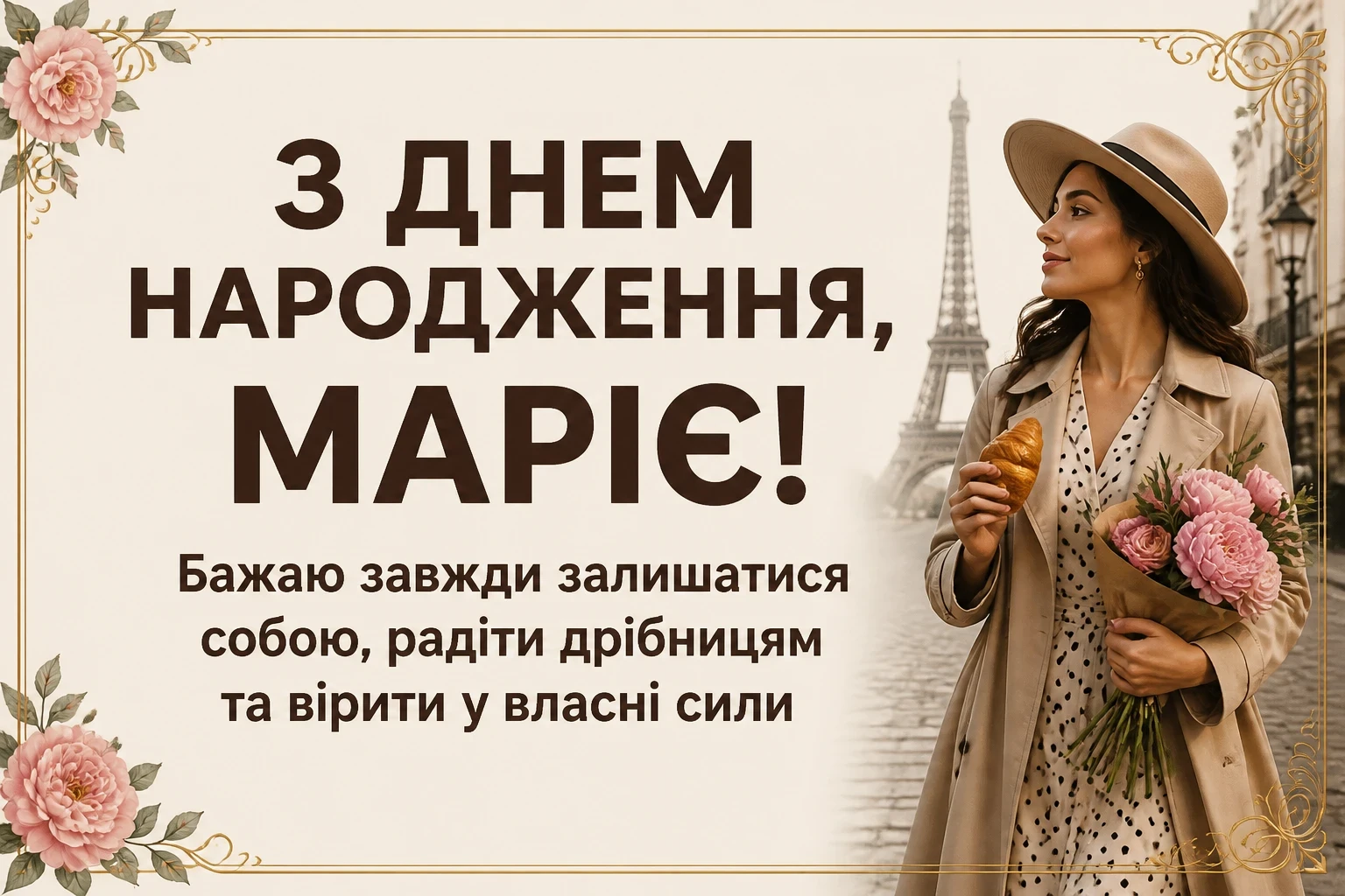 з днем народження марія