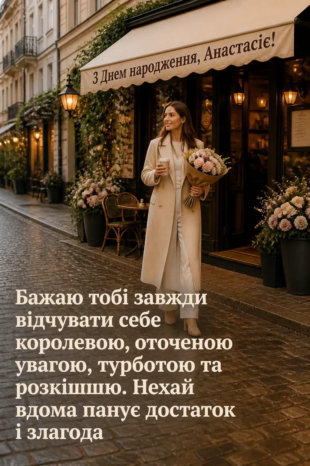 з днем народження анастасія