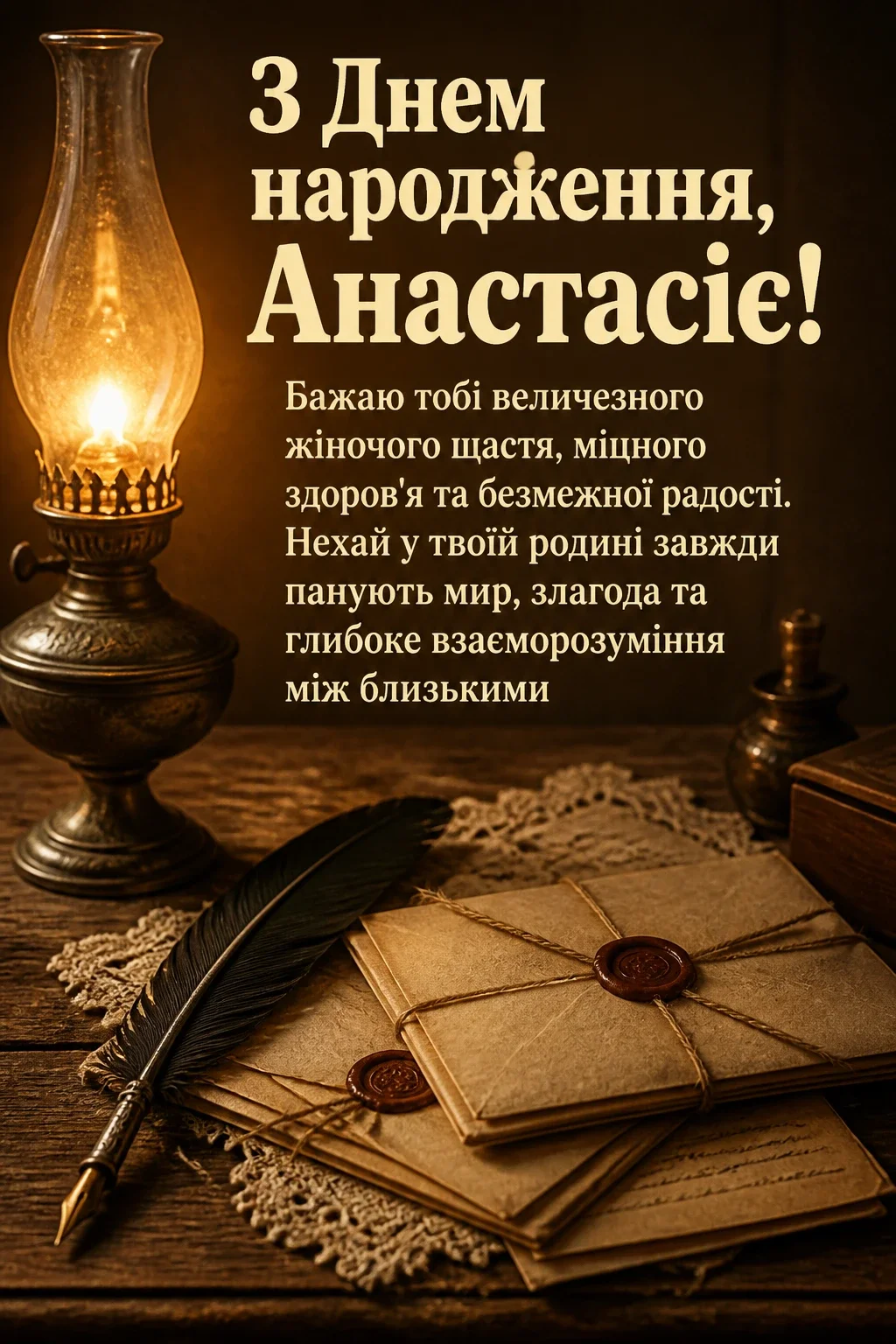 з днем народження анастасія