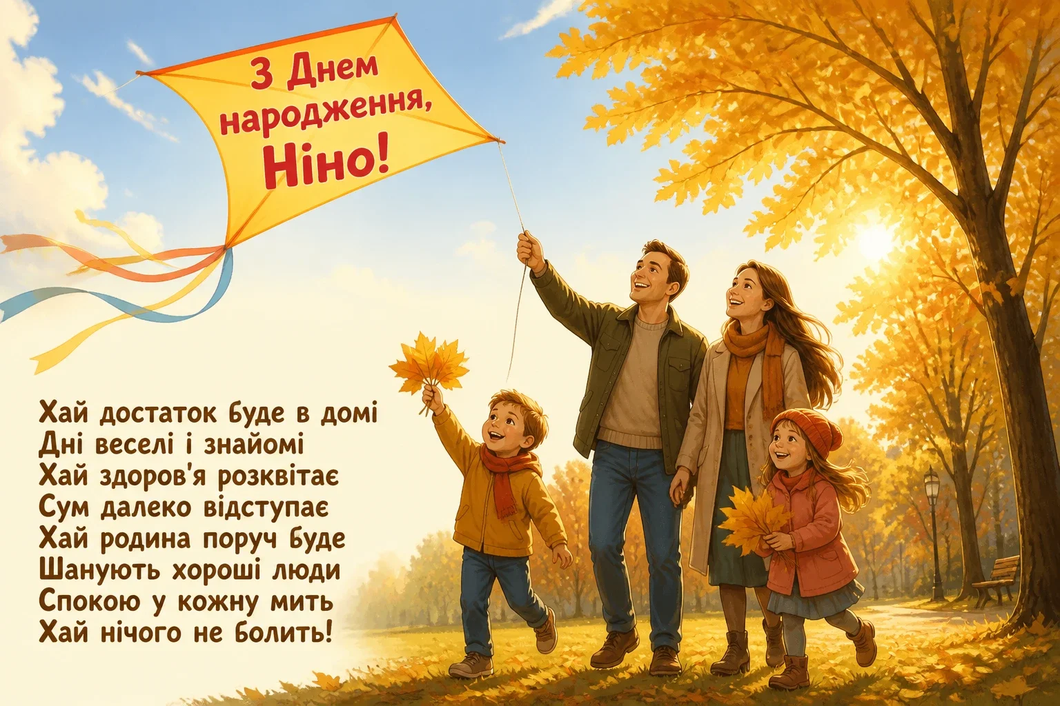 з днем народження ніна