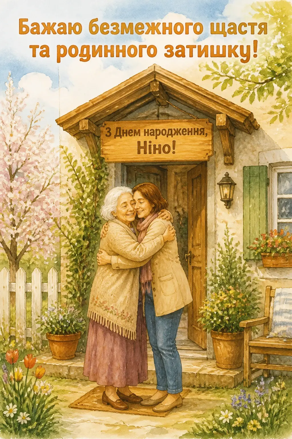 з днем народження ніна