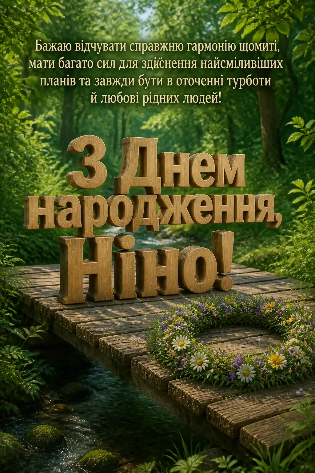 з днем народження ніна