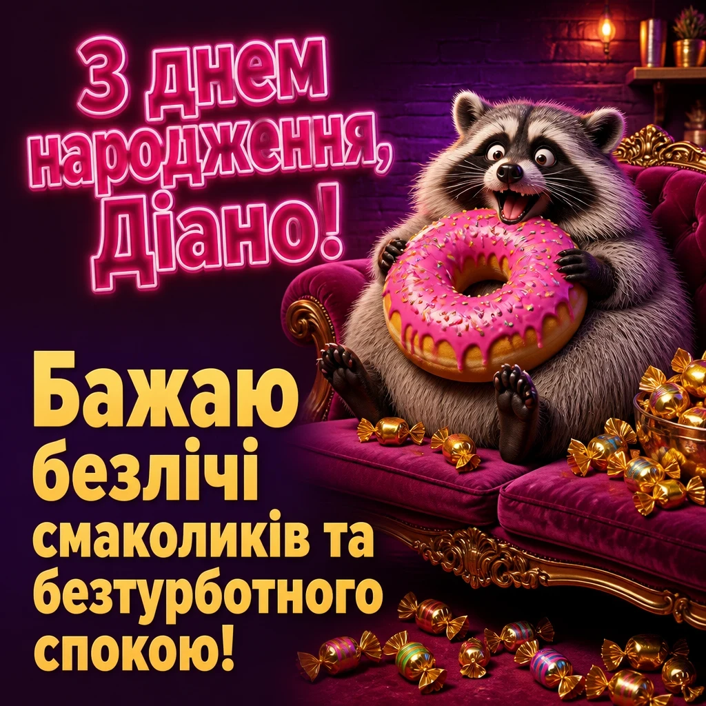 з днем народження діана