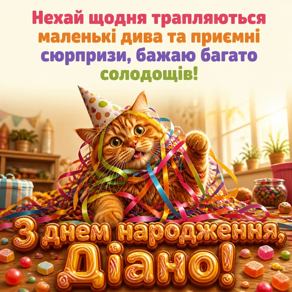 з днем народження діана
