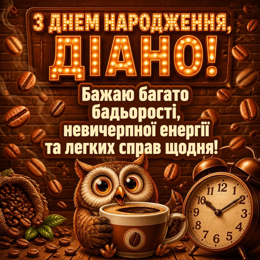 з днем народження діана