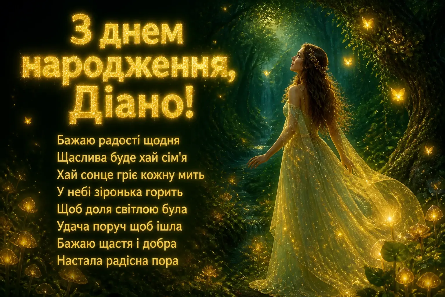 з днем народження діана