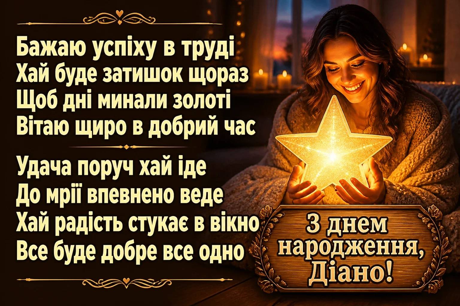з днем народження діана