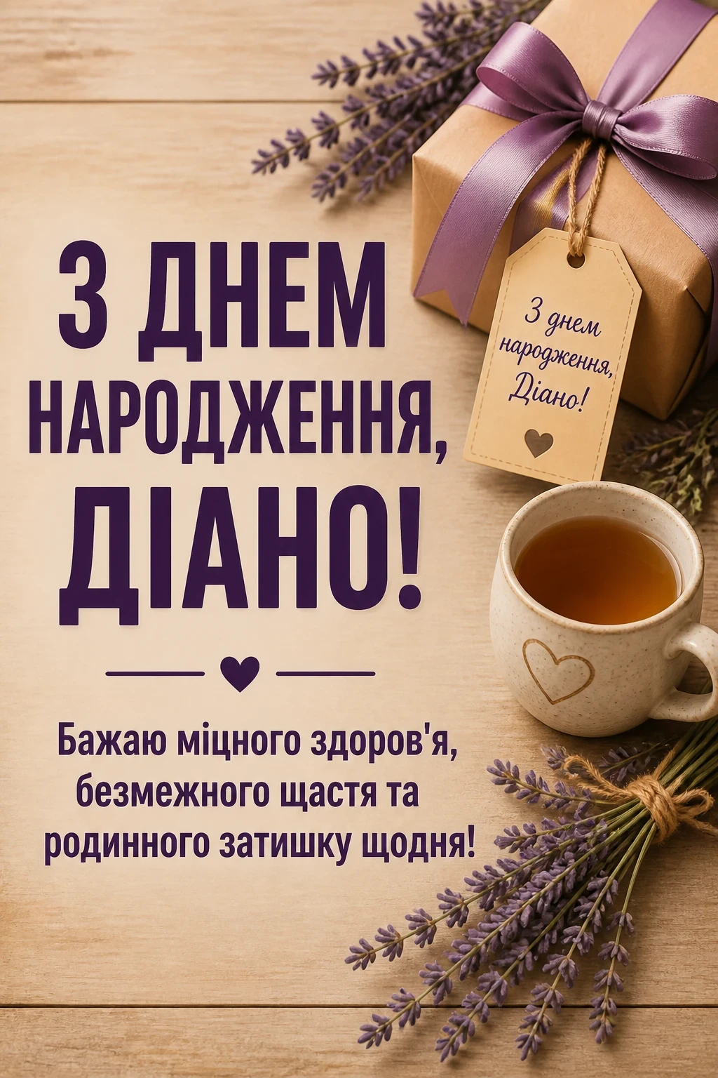 з днем народження діана