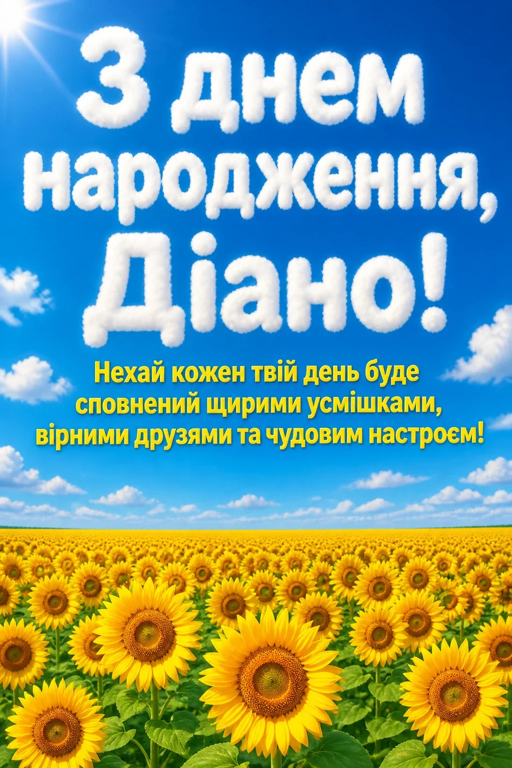 з днем народження діана