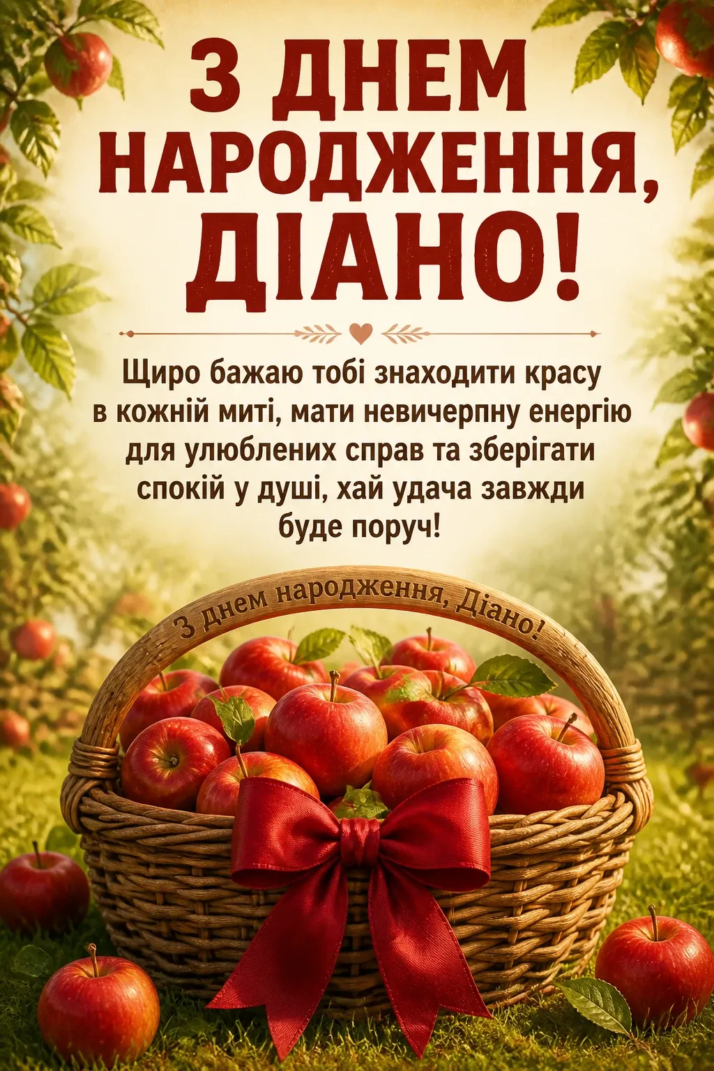 з днем народження діана