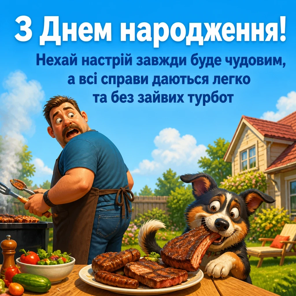 привітання з днем народження для мужчин