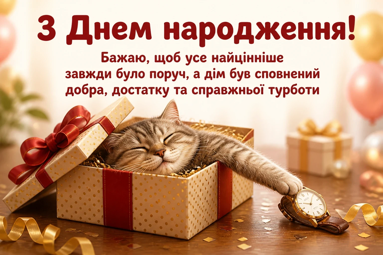 привітання з днем народження для мужчин