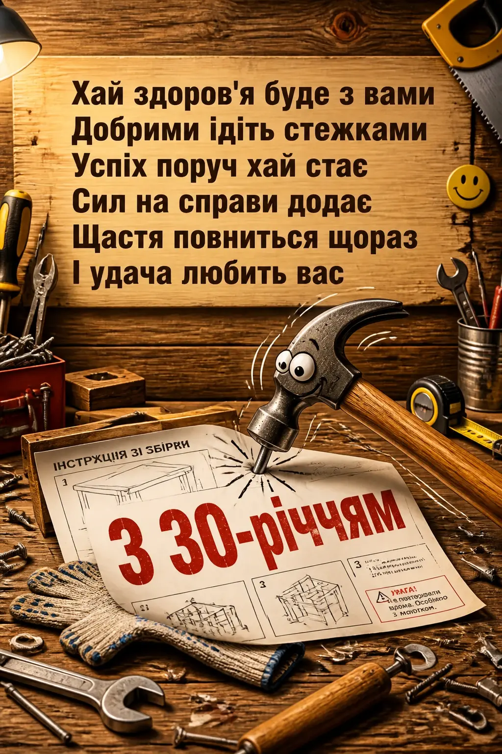 привітання з днем народження для мужчин
