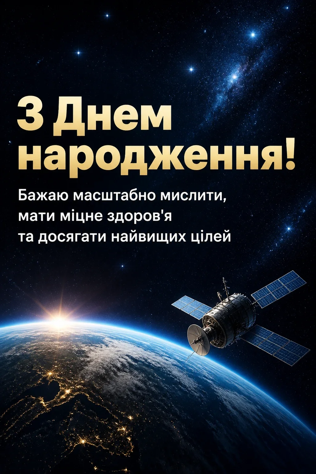 привітання з днем народження для мужчин