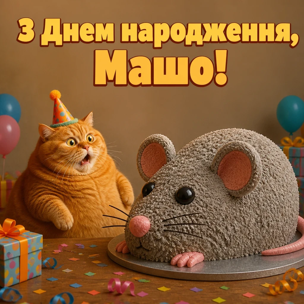 з днем народження маша
