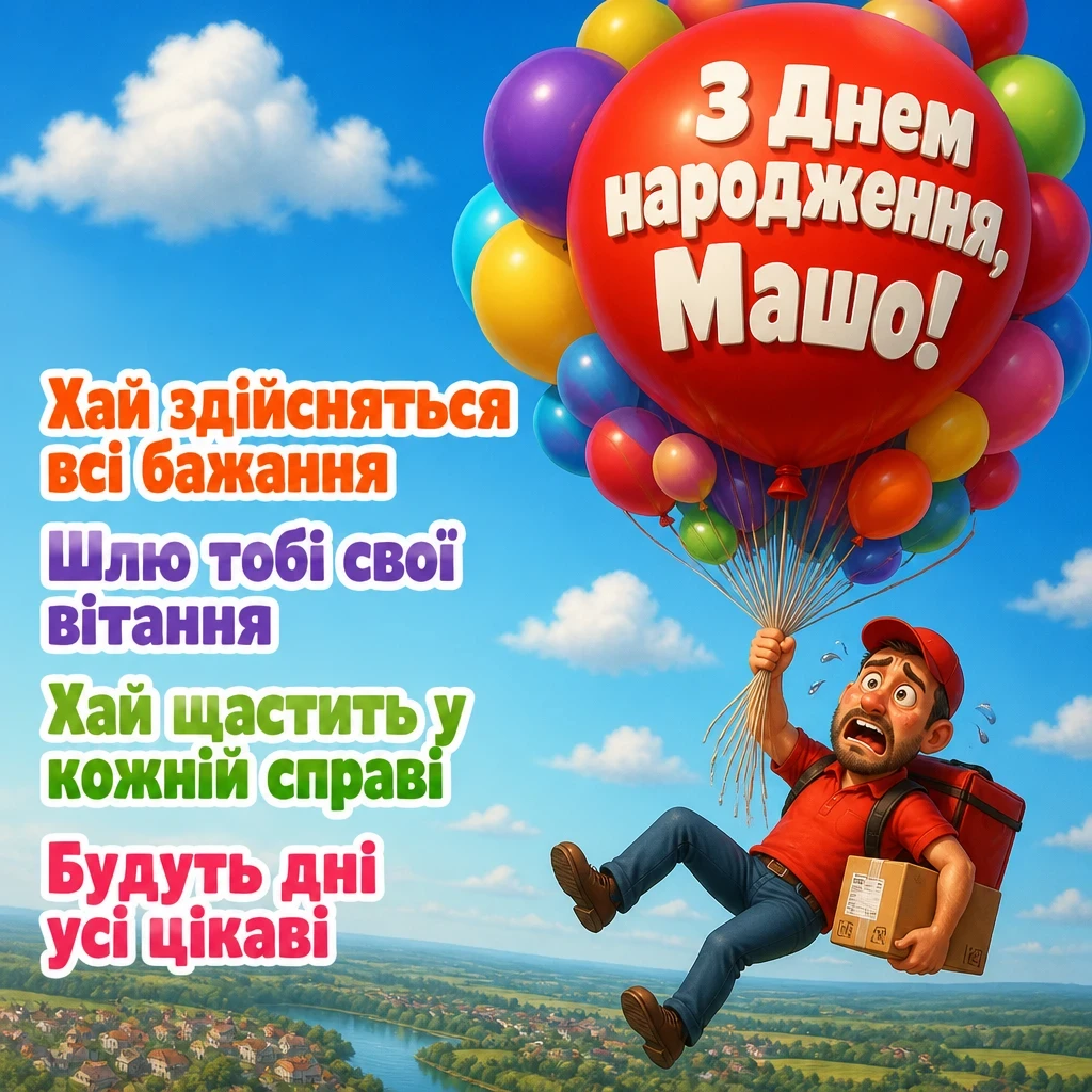 з днем народження маша