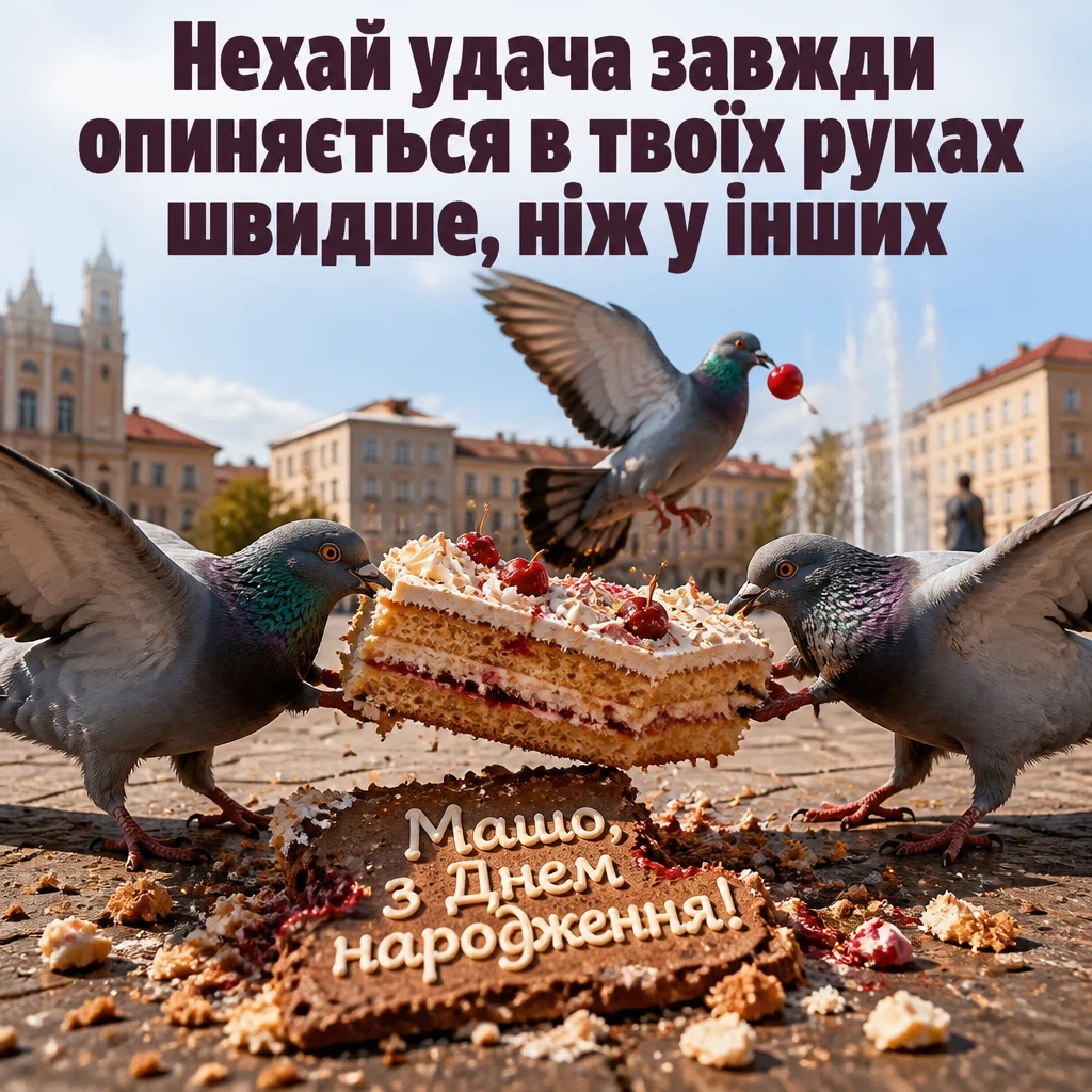 з днем народження маша