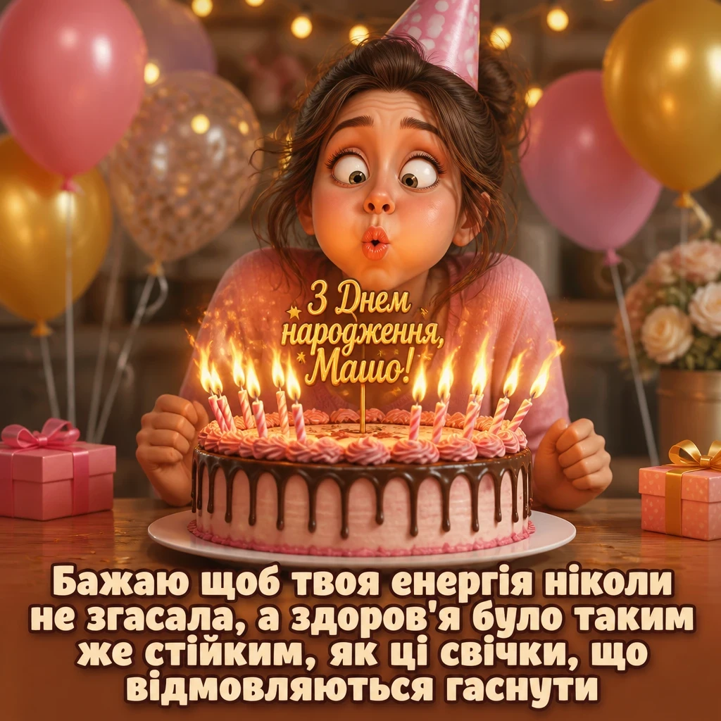 з днем народження маша