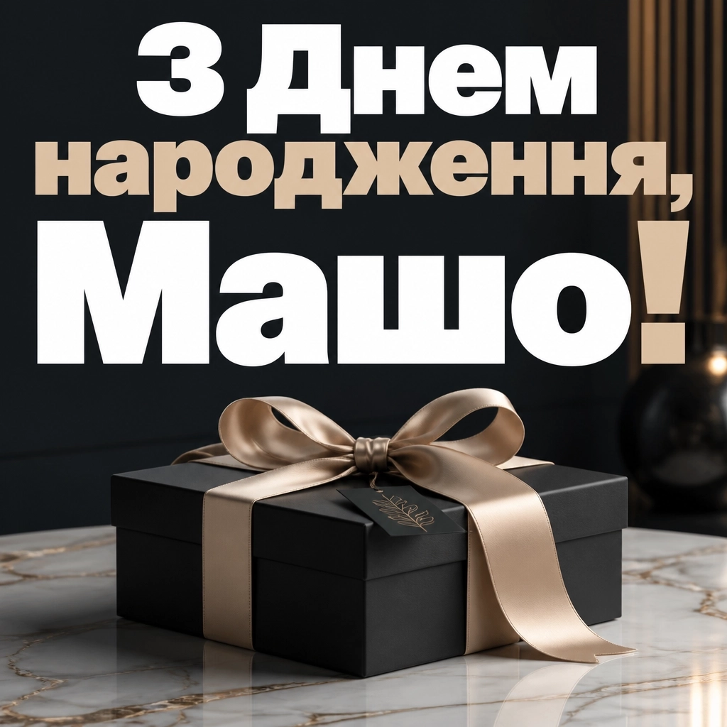 з днем народження маша
