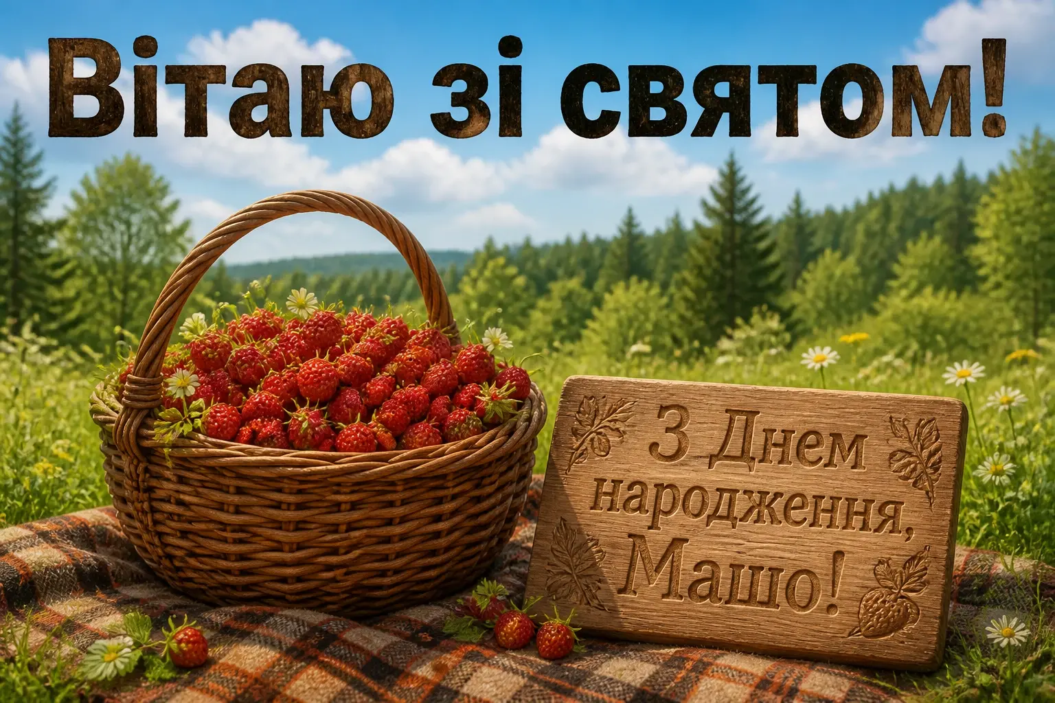 з днем народження маша