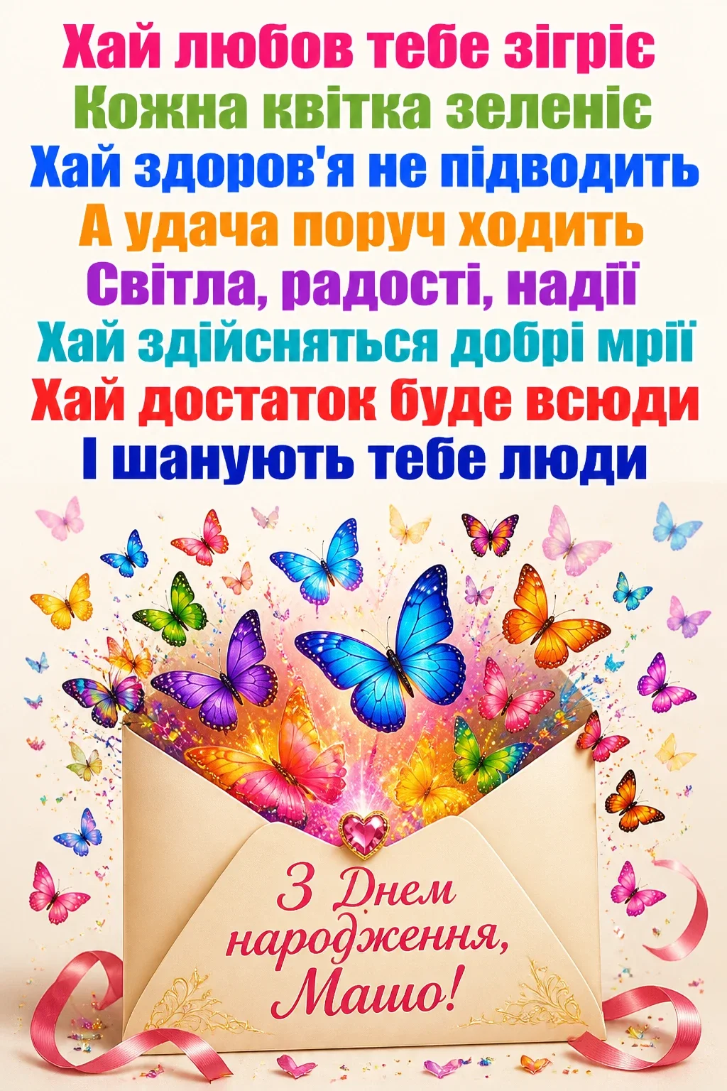 з днем народження маша