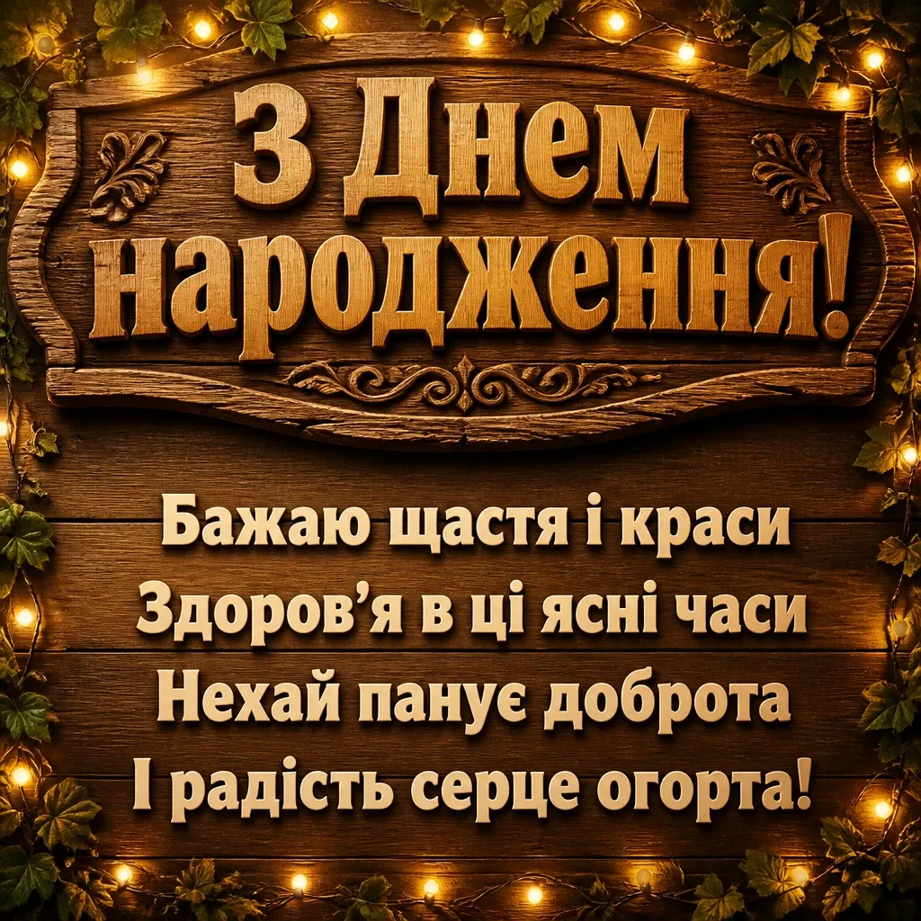 з днем народження віта