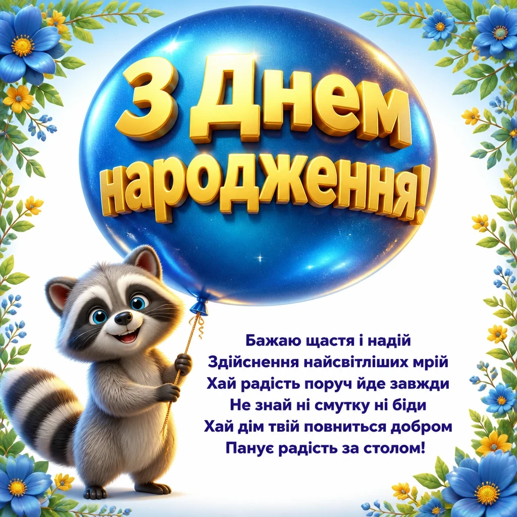 з днем народження віта