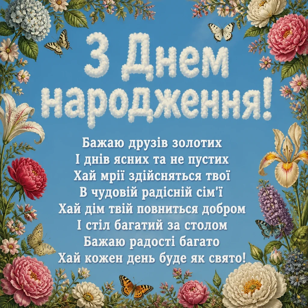 з днем народження віта