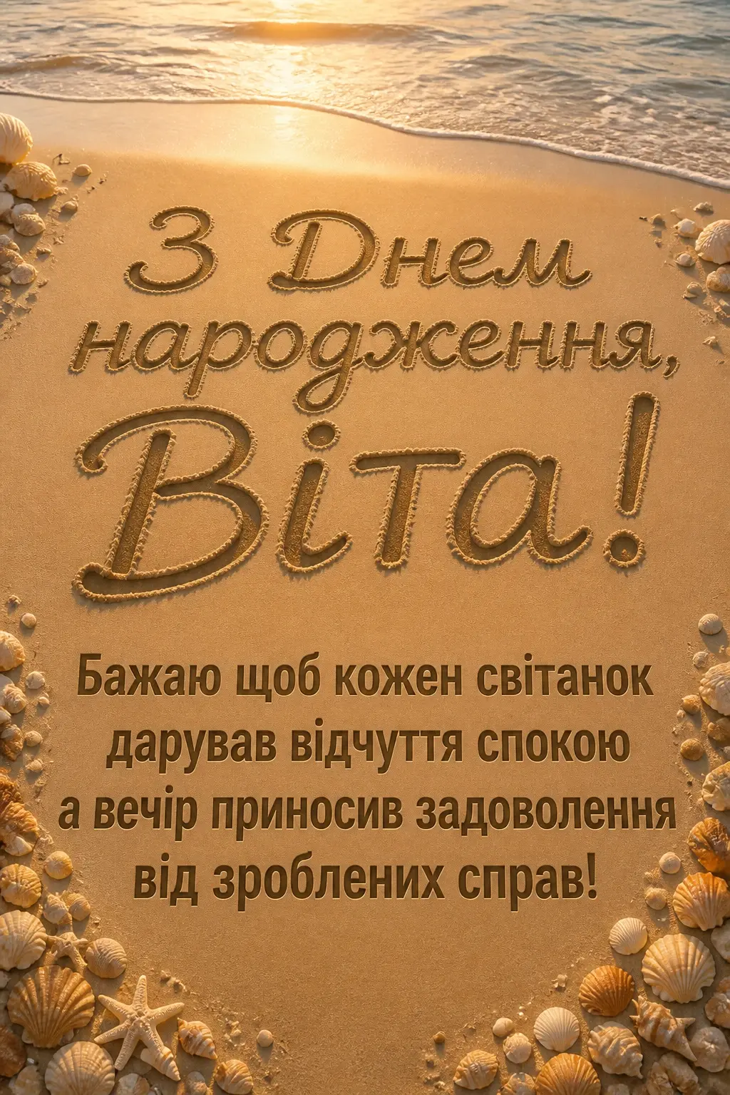 з днем народження віта