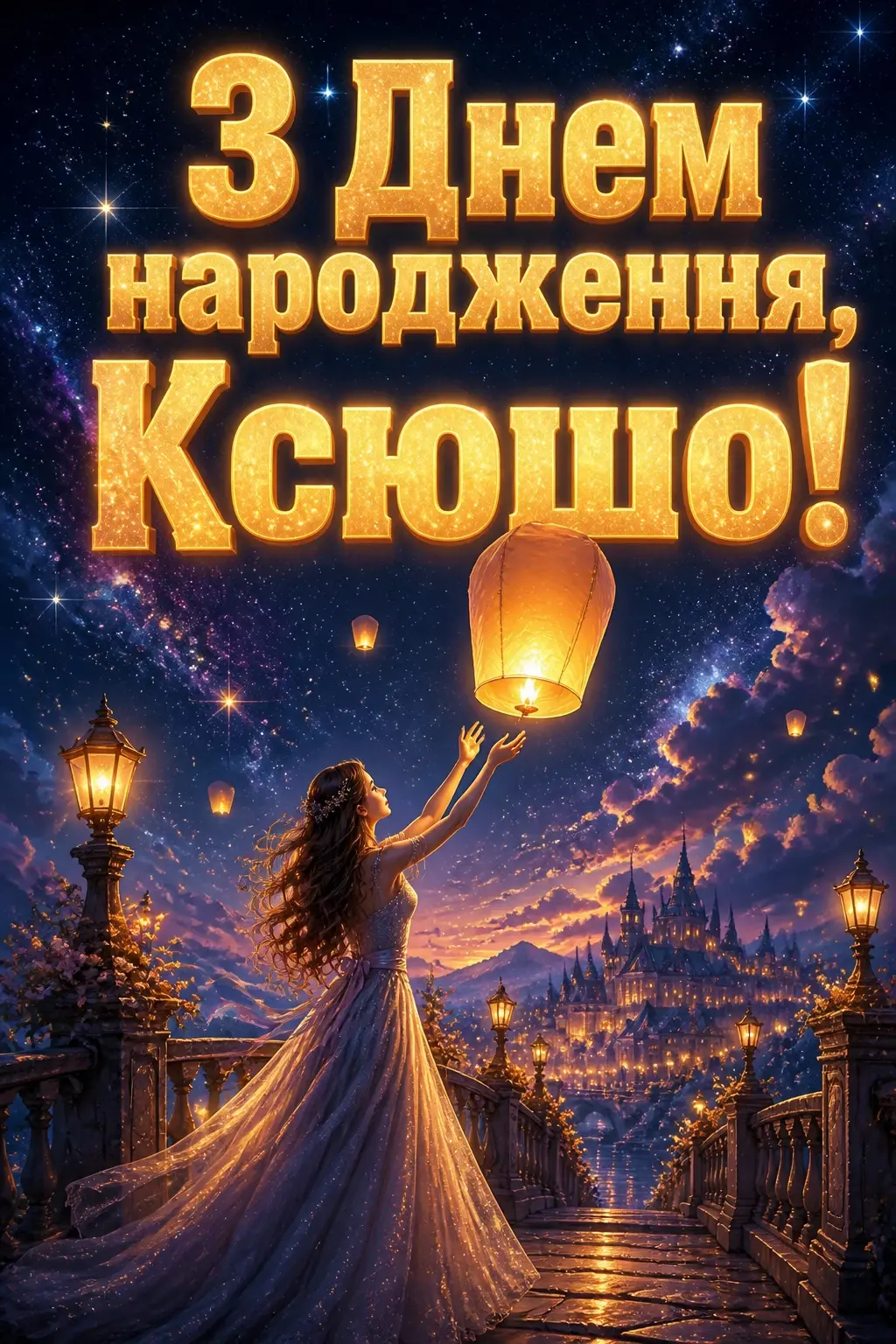 ксюша з днем народження