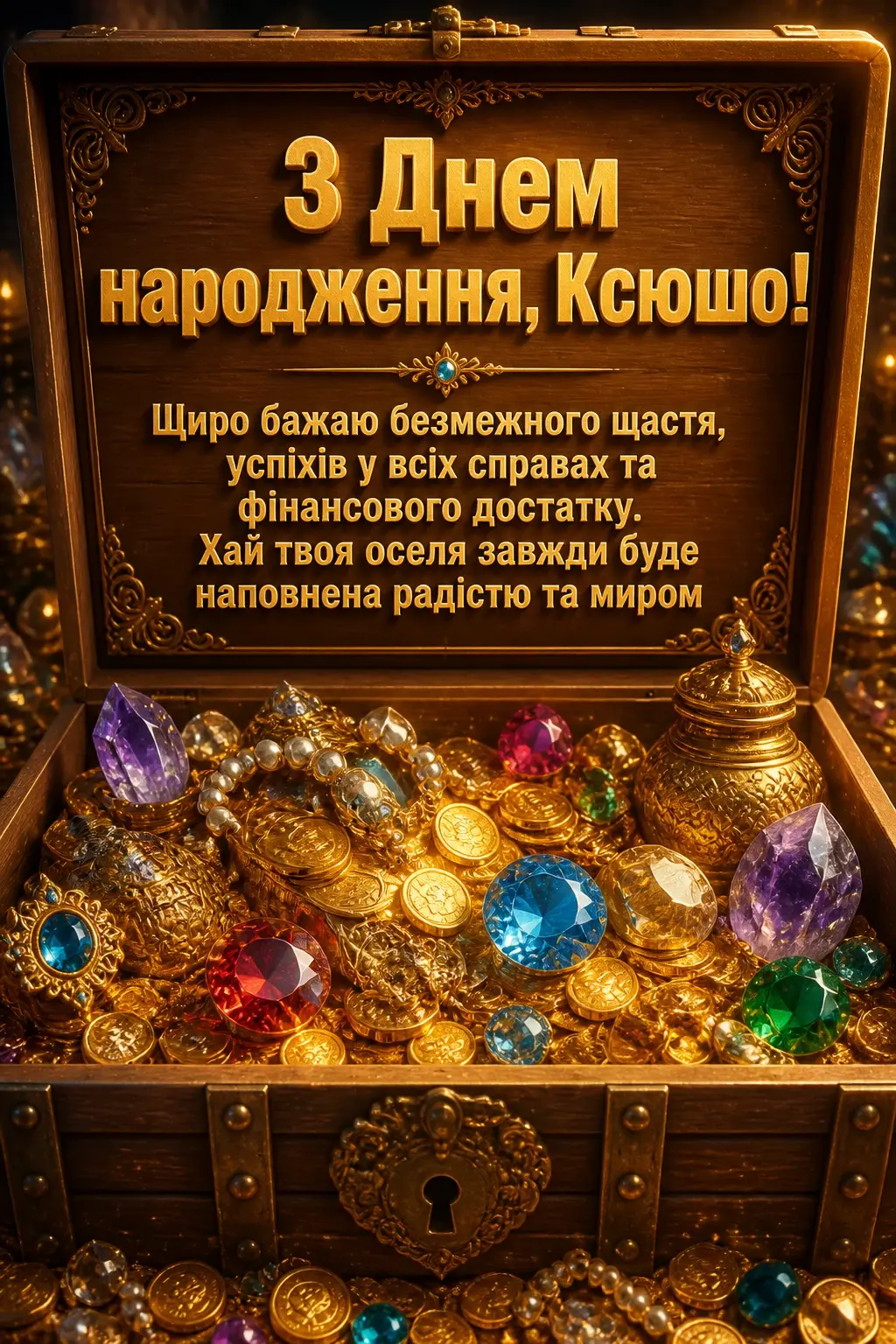 ксюша з днем народження