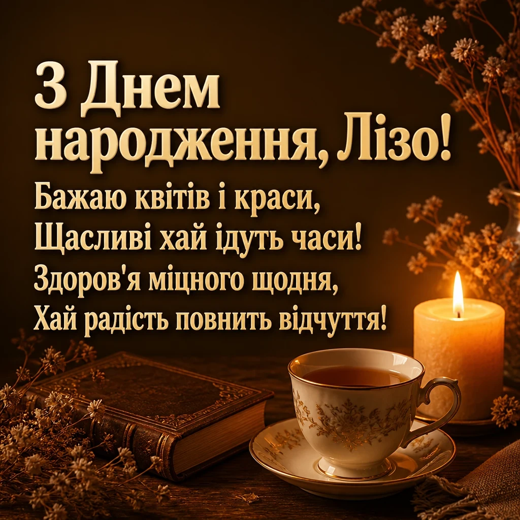 з днем народження ліза