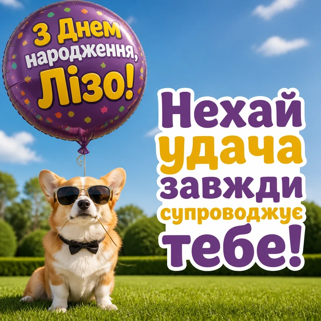 з днем народження ліза