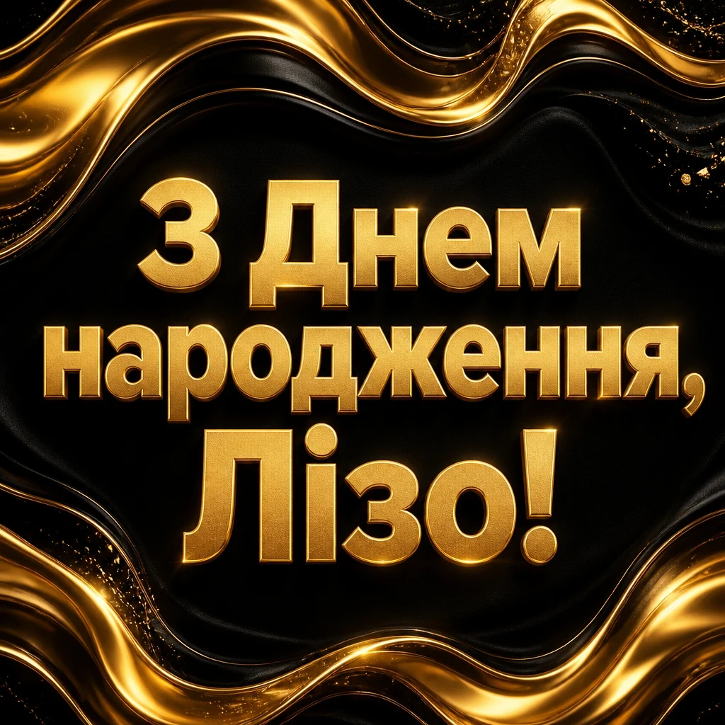 з днем народження ліза