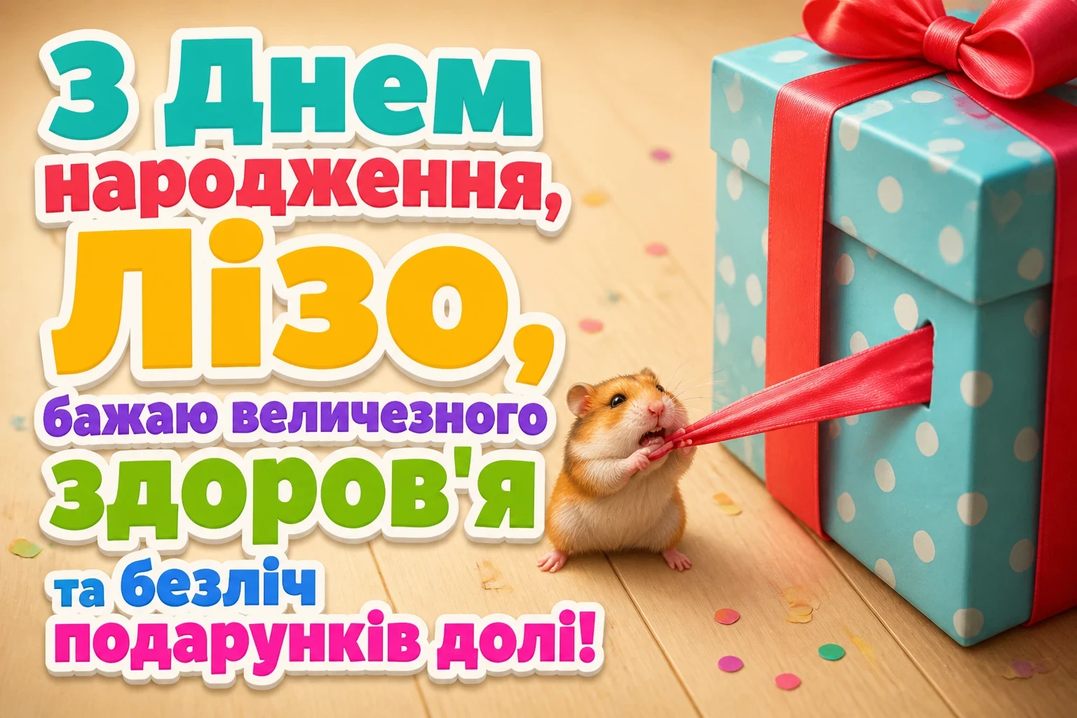 з днем народження ліза