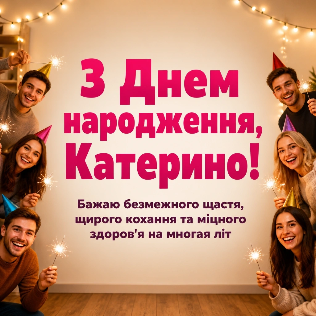 з днем народження катерина
