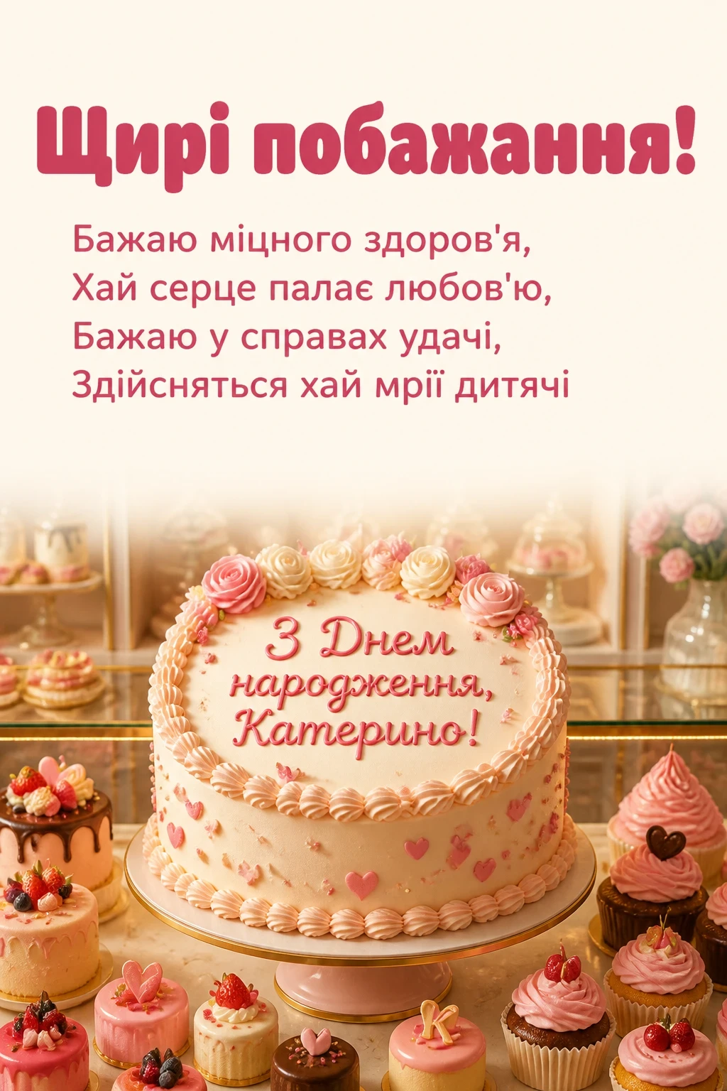 з днем народження катерина