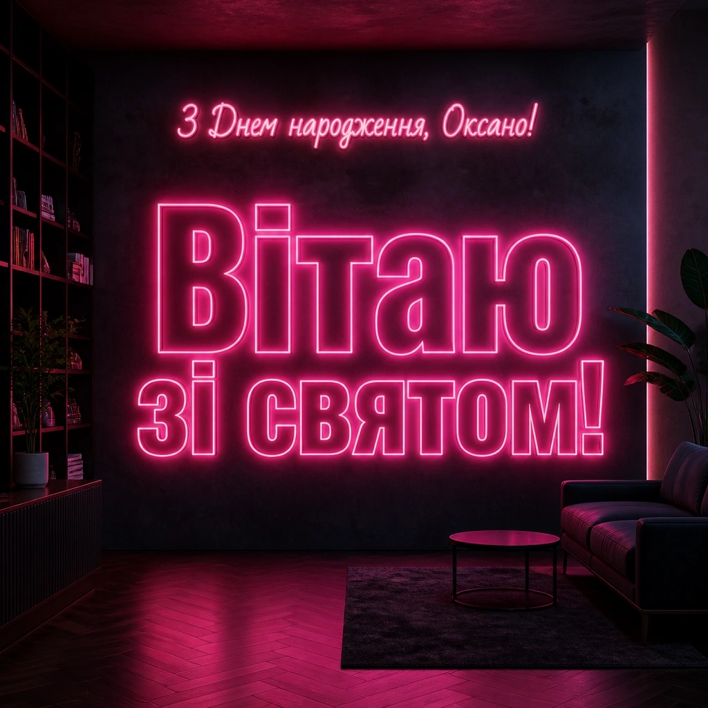 з днем народження оксана картинки