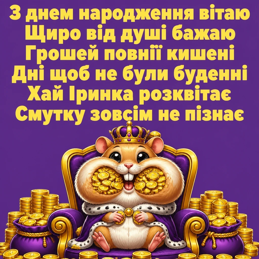іринка з днем народження іруся