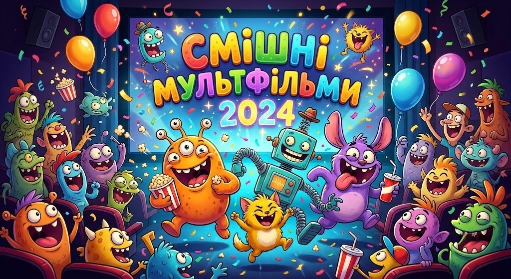 Топ смішних мультфільмів 2024 в одній добірці