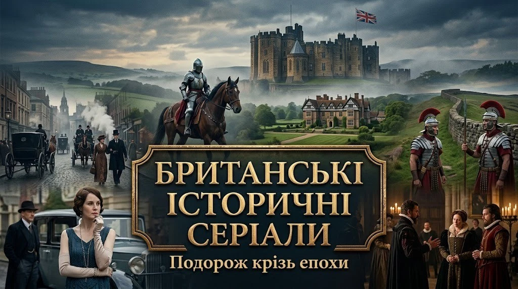 Кращі британські історичні серіали для перегляду