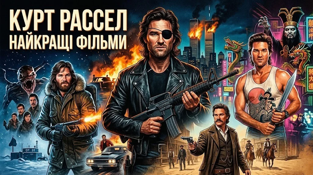 Курт Расселл: фільми від вестерну до космосу